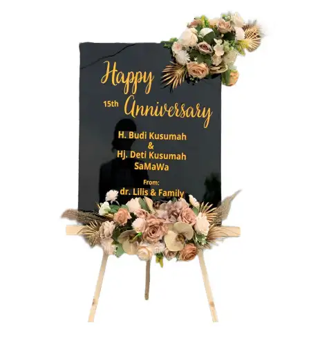 Papan Bunga Akrilik Kapalo Koto Dibalai